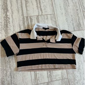 Faded Rose Cropped Shirt :) Size: Medium